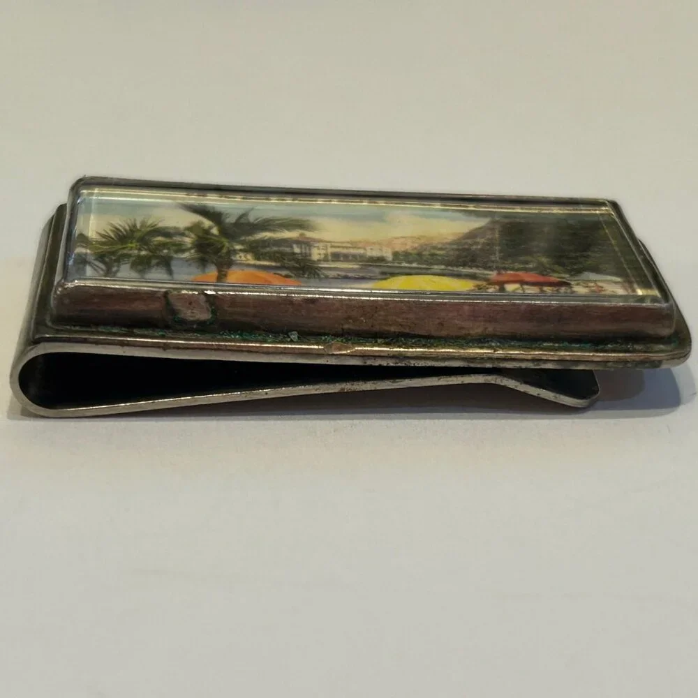 Catalina Island Mini Money Clip Small VINTAGE